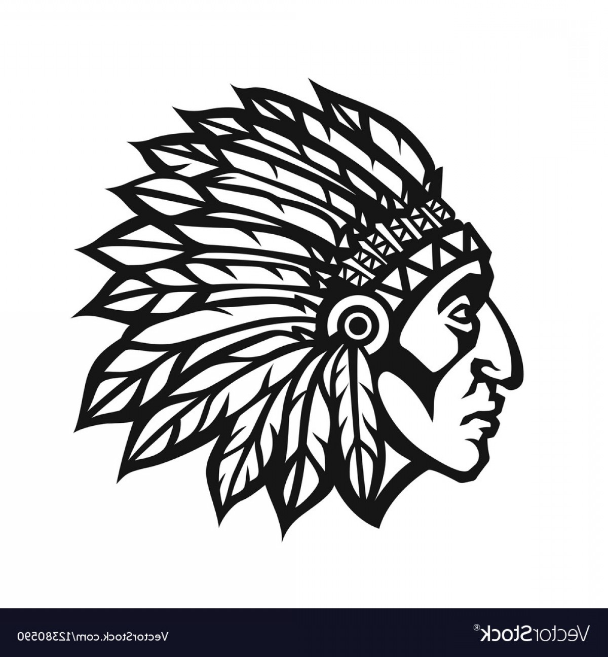 Indian Head Vector Art Geekchicpro 1200x1296 Indian Head Vector Art Geekchicpro
