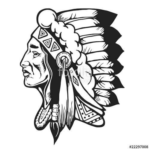 Indian Head Stock Image And Royalty Free Vector On Fotolia 500x500 Indian Head Stock Image And Royalty Free Vector On Fotolia