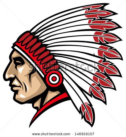 Blue Indian Chief Head Logo Apache Stock Photos, Illustrations 434x470 Blue Indian Chief Head Logo Apache Stock Photos, Illustrations