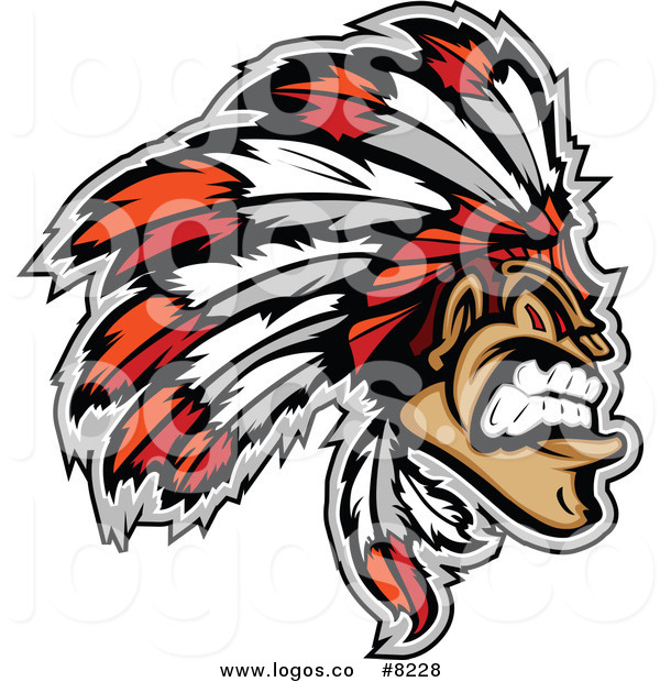 Royalty Free Clip Art Vector Logo Of A Tough Native American 600x620 Royalty Free Clip Art Vector Logo Of A Tough Native American