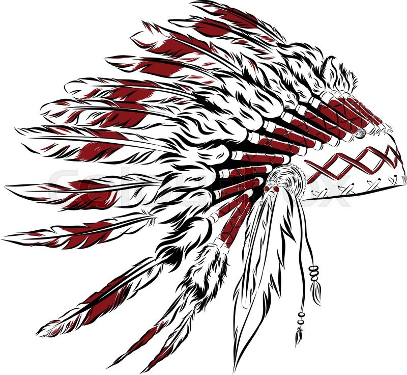 Download Indian Headdress Vector at Vectorified.com | Collection of ...