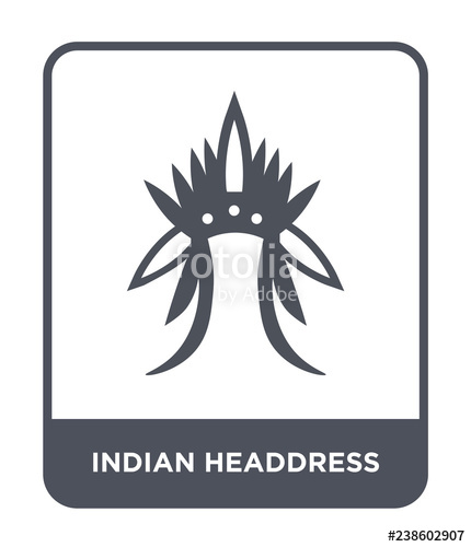 Indian Headdress Icon Vector Stock Image And Royalty Free Vector 430x500 Indian Headdress Icon Vector Stock Image And Royalty Free Vector