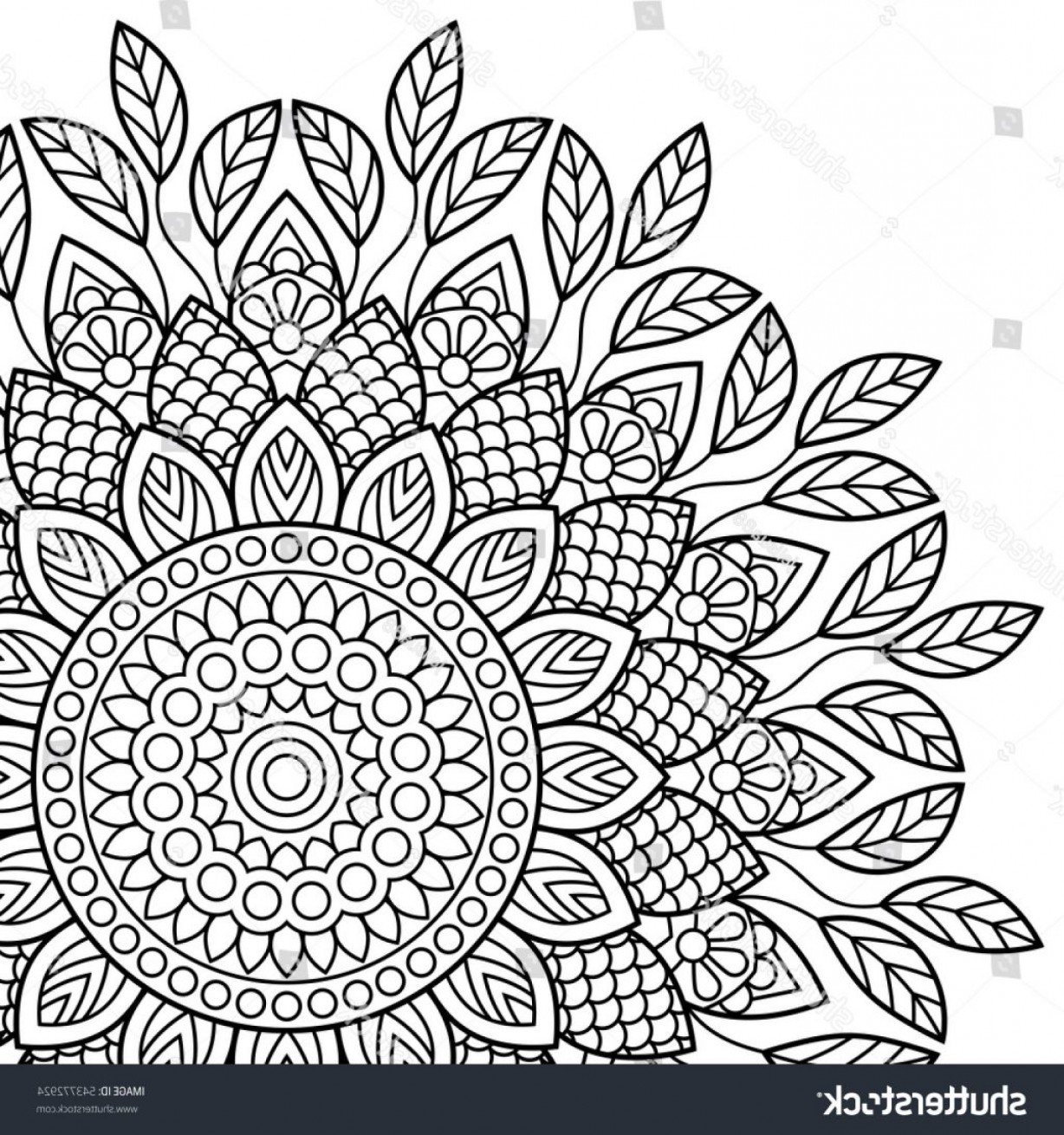 Mandala Coloring Book Pages Indian Antistress Stock Vector Royalty 1228x1310 Mandala Coloring Book Pages Indian Antistress Stock Vector Royalty