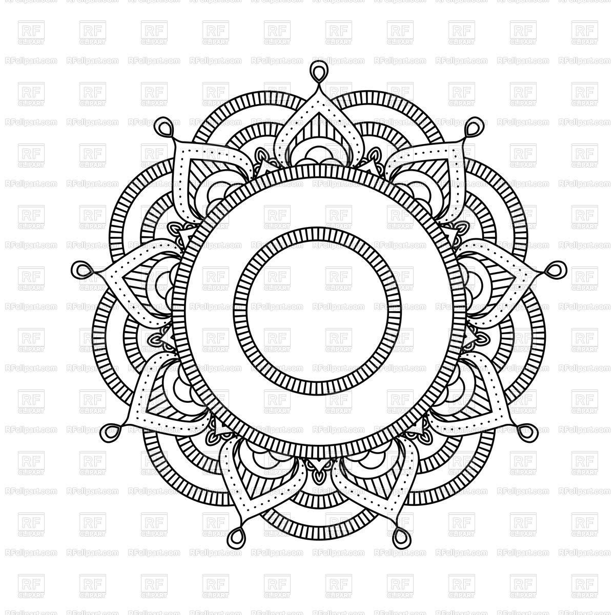 Indian Mandala 1200x1200 Indian Mandala
