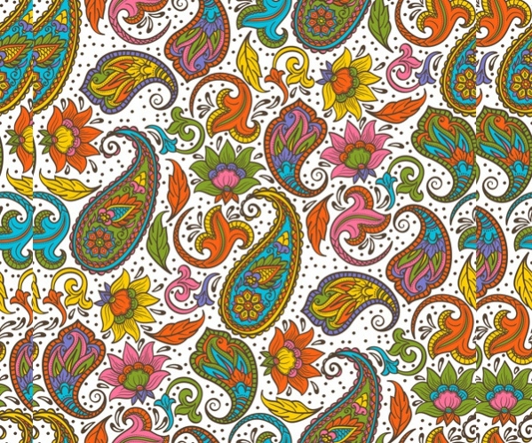 599x499 Paisley Pattern Designs