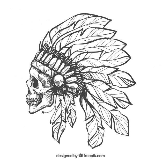 Indian Skull Vectors, Photos And Free Download 626x626 Indian Skull Vectors, Photos And Free Download