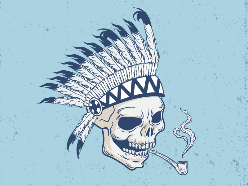 Indian Skull Illustration Indian Skull Vector 800x600 Indian Skull Illustration Indian Skull Vector