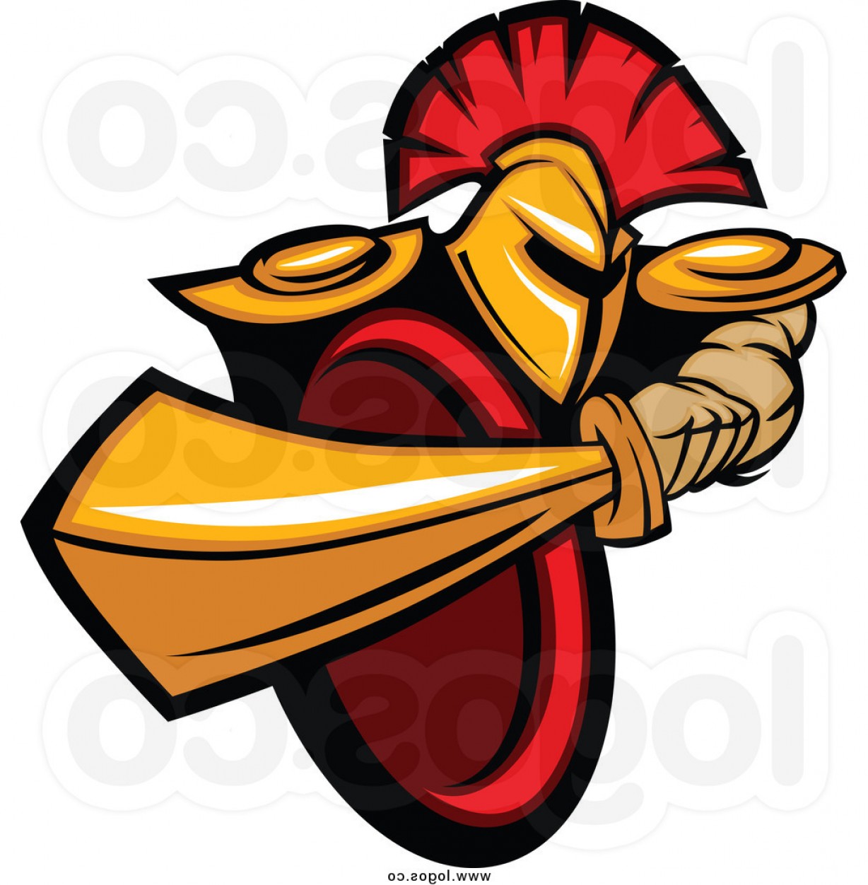 1228x1252 Warrior Head Vector Art Lamaison