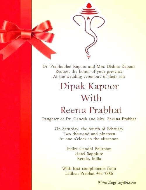 500x650 Indian Wedding Card Wordings Marriage Invitation T Christian Cards