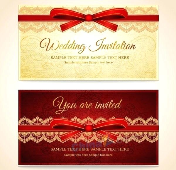600x581 Wedding Card Download Awesome Invitation Vector Intended