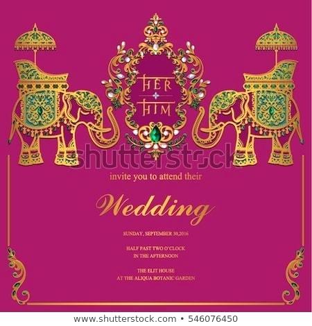 450x470 Indian Wedding Invitation Card Template