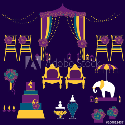 Indian Wedding Wedding Arch With Flowers, Cake, Decoration 500x500 Indian Wedding Wedding Arch With Flowers, Cake, Decoration