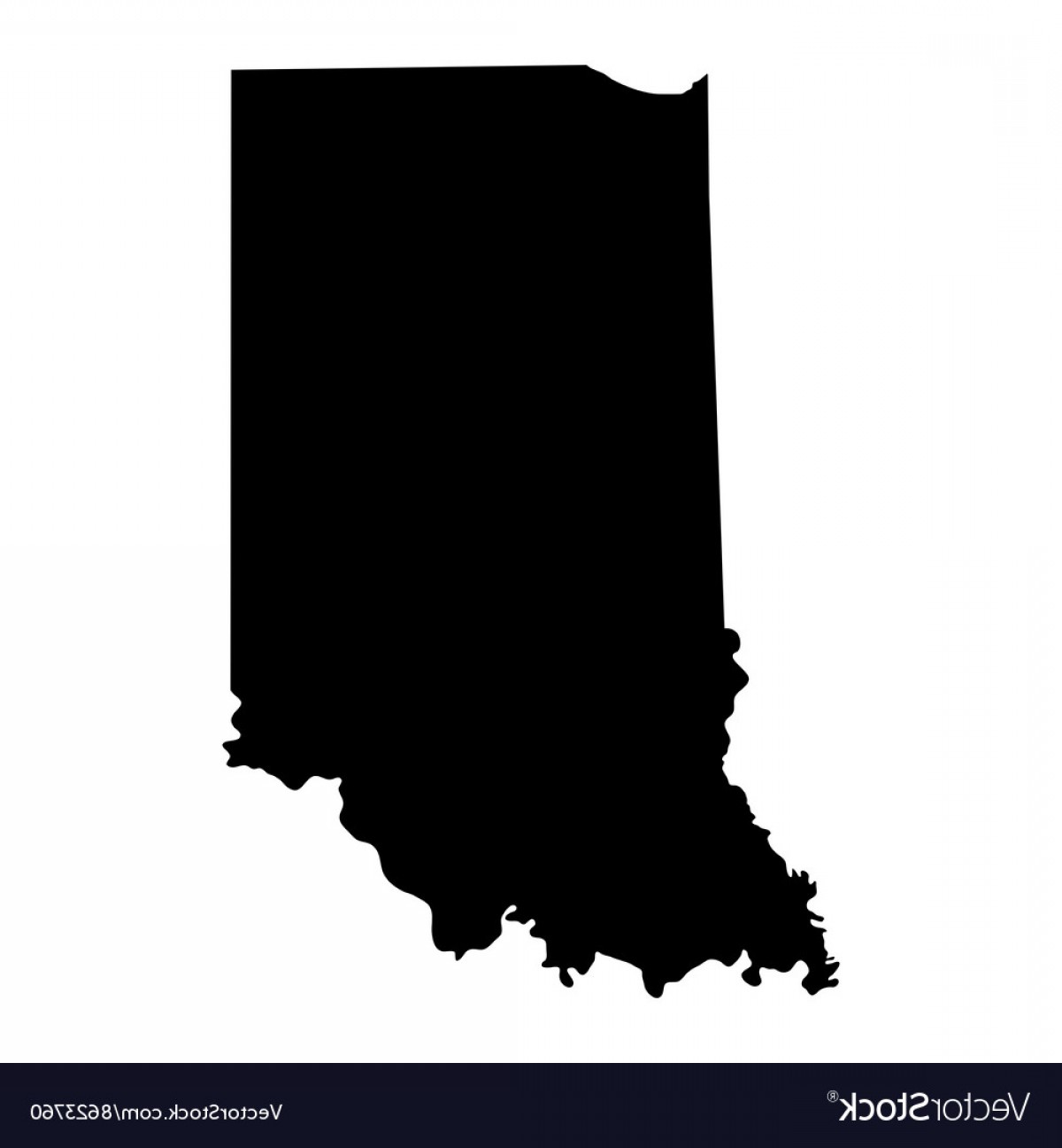 Indiana Outline Vector at Vectorified.com | Collection of Indiana ...