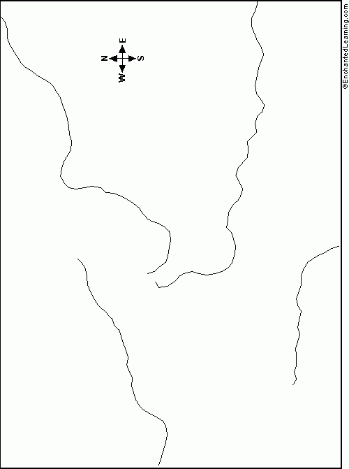 500x671 Outline Map Colorado Enchantedlearning Blank Map