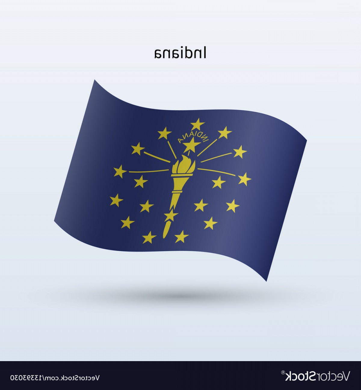 Indiana Flag Vector Wallkeeper 1200x1296 Indiana Flag Vector Wallkeeper