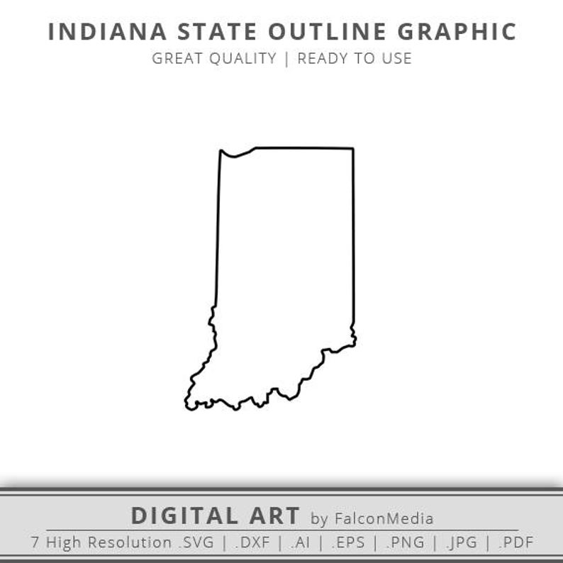 794x794 Indiana Outline Png Images