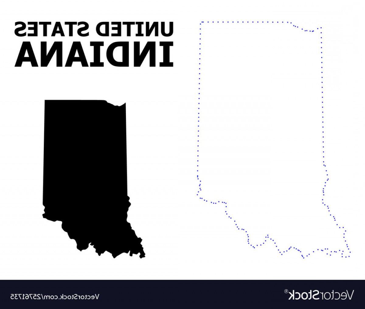 Indiana State Outline Vector at Vectorified.com | Collection of Indiana ...