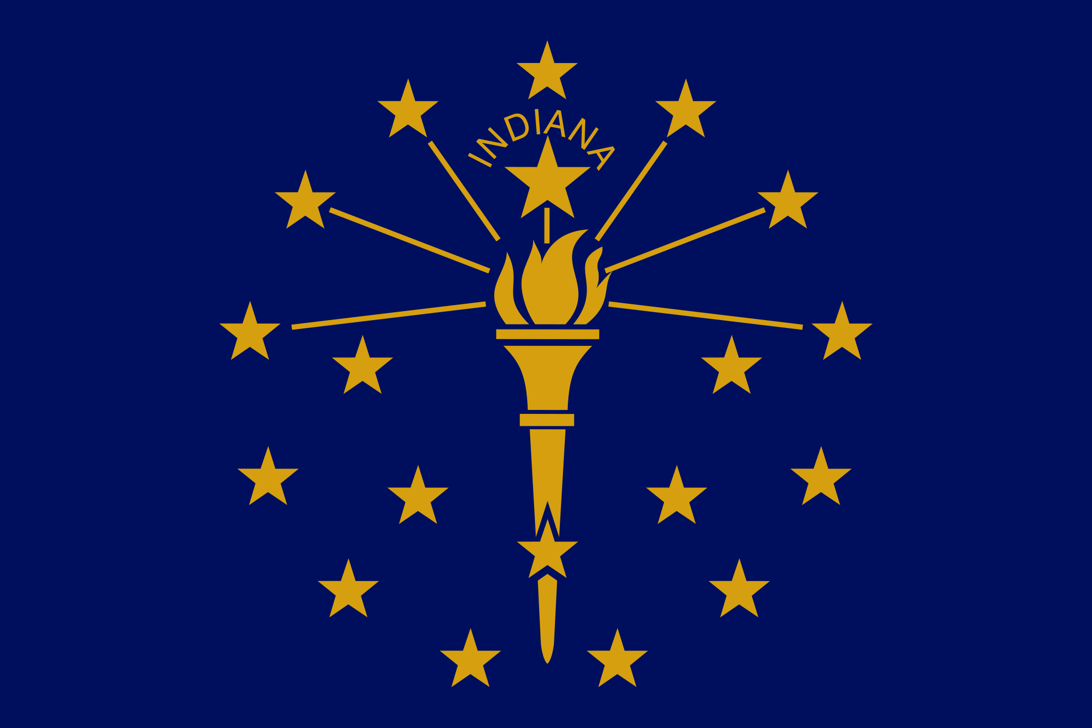 Indiana State Seal Vector at Vectorified.com | Collection of Indiana ...