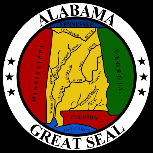 525x525 Alabama State Seal