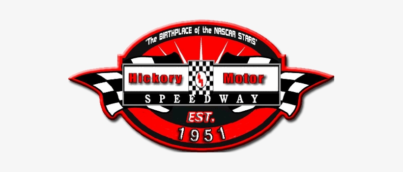 820x351 Hickory Motor Speedway Logo Transparent Png