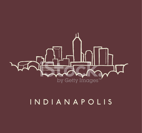 Indianapolis Skyline Sketch Stock Vector 469x440 Indianapolis Skyline Sketch Stock Vector