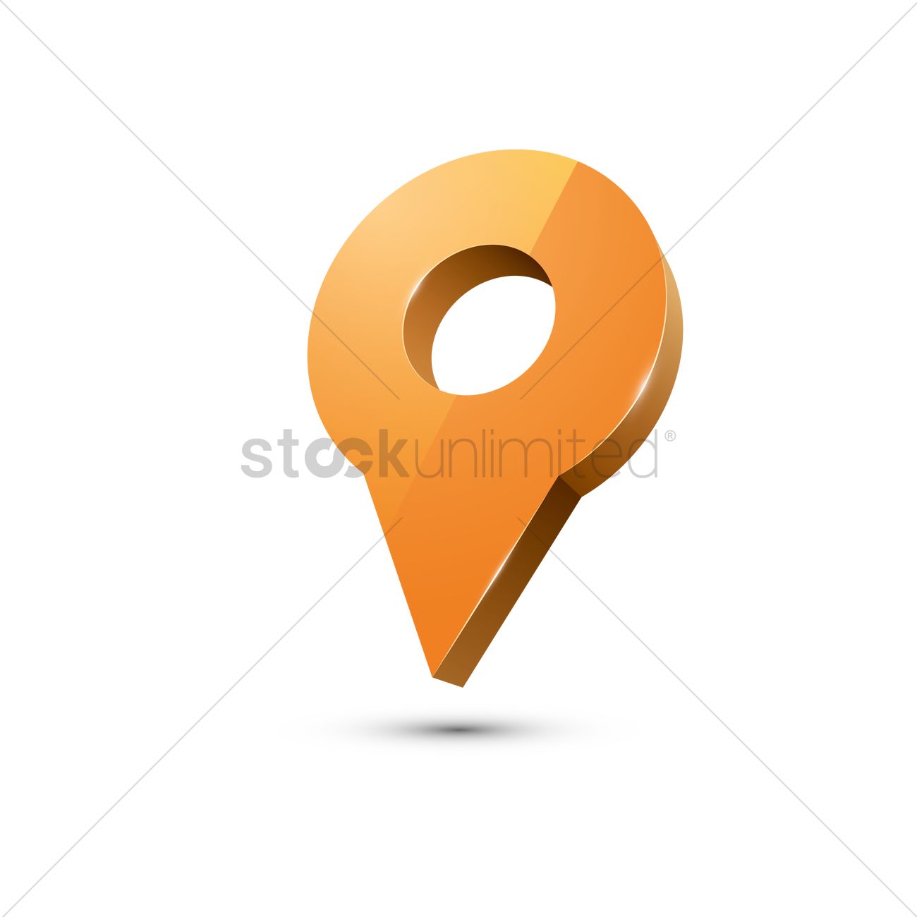 Location Indicator Vector Image 1300x1300 Location Indicator Vector Image