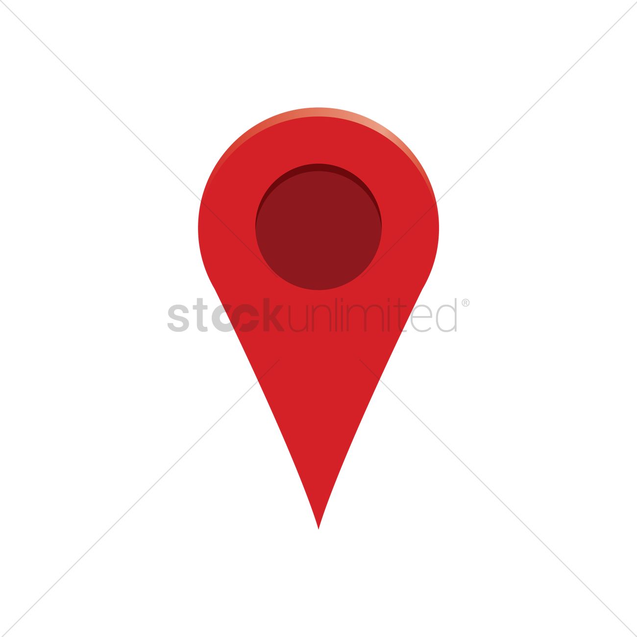 Map Indicator Vector Image 1300x1300 Map Indicator Vector Image