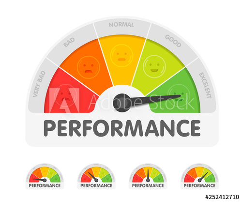Performance Meter With Different Emotions Measuring Gauge 500x417 Performance Meter With Different Emotions Measuring Gauge