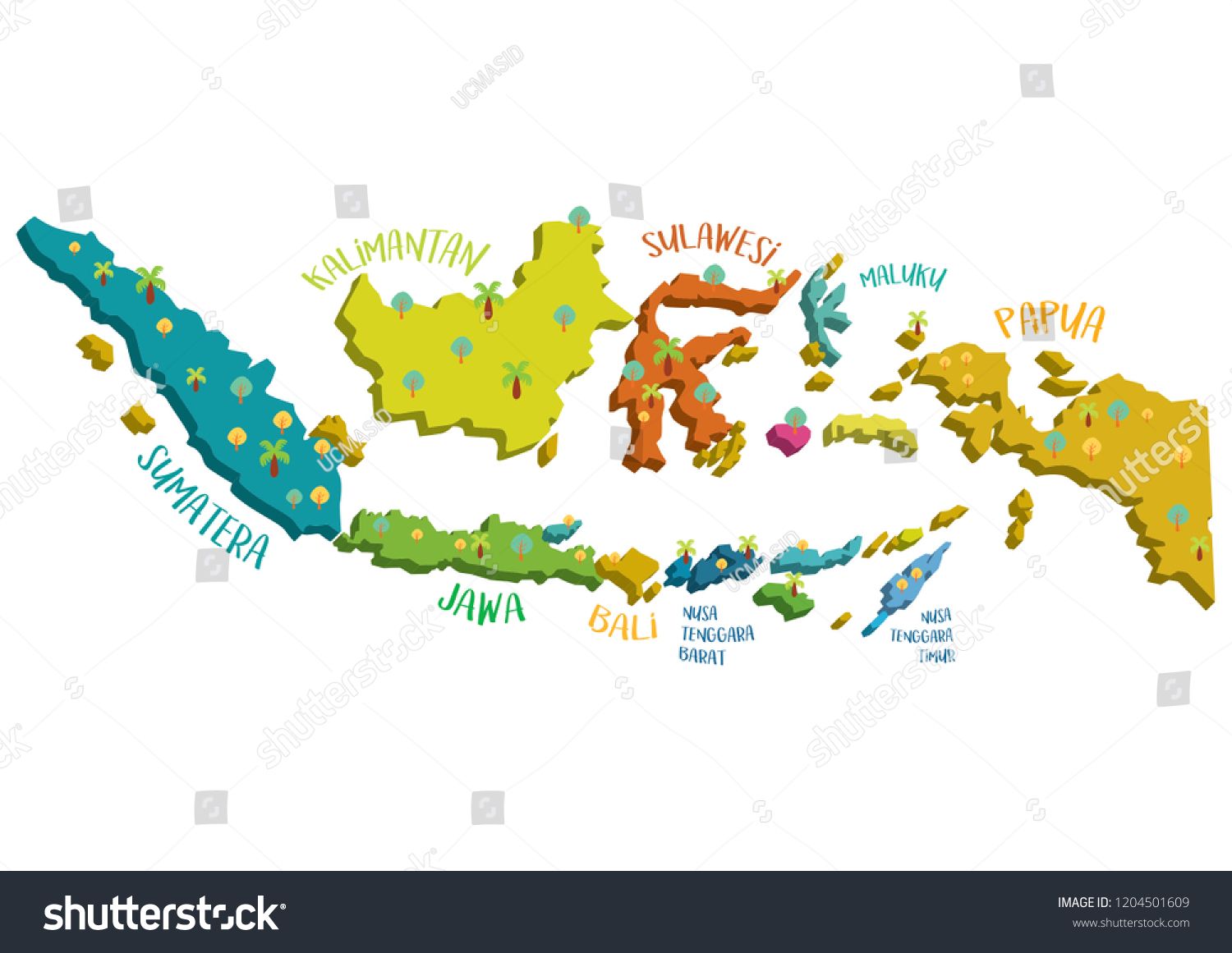 Indonesia Map Vector at Vectorified.com | Collection of Indonesia Map ...