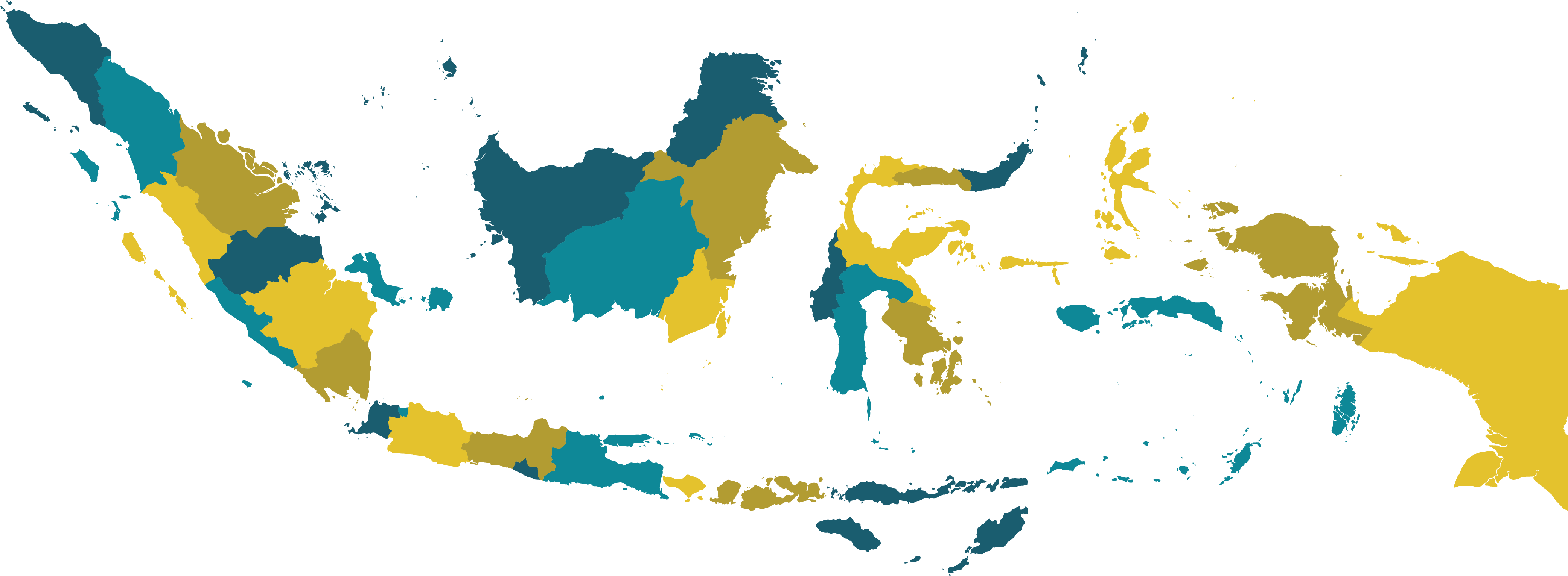4166x1532 Indonesia Map Png Free Indonesia Map Transparent Images