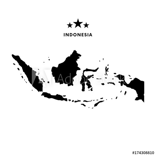 Indonesia Map Vector at Vectorified.com | Collection of Indonesia Map ...