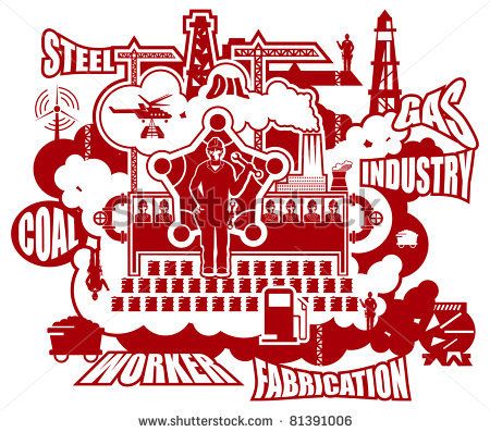 450x397 Industrial Background Vector