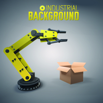 340x340 Industrial Background Vector Free Vector Download