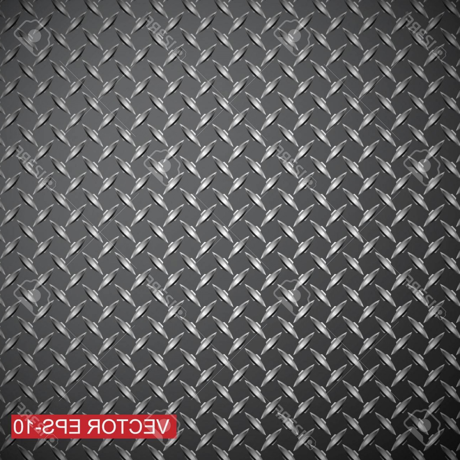 1560x1560 Photostock Vector Metal Diamond Plate Abstract Industrial