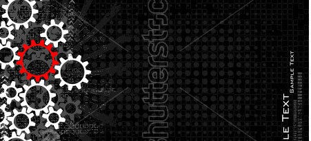 451x205 Stock Vector Industrial Background Vector