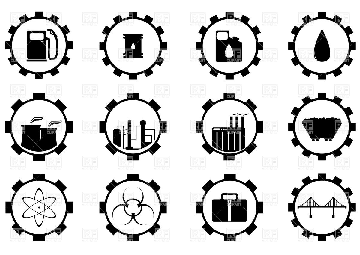 1200x851 Industrial Icons