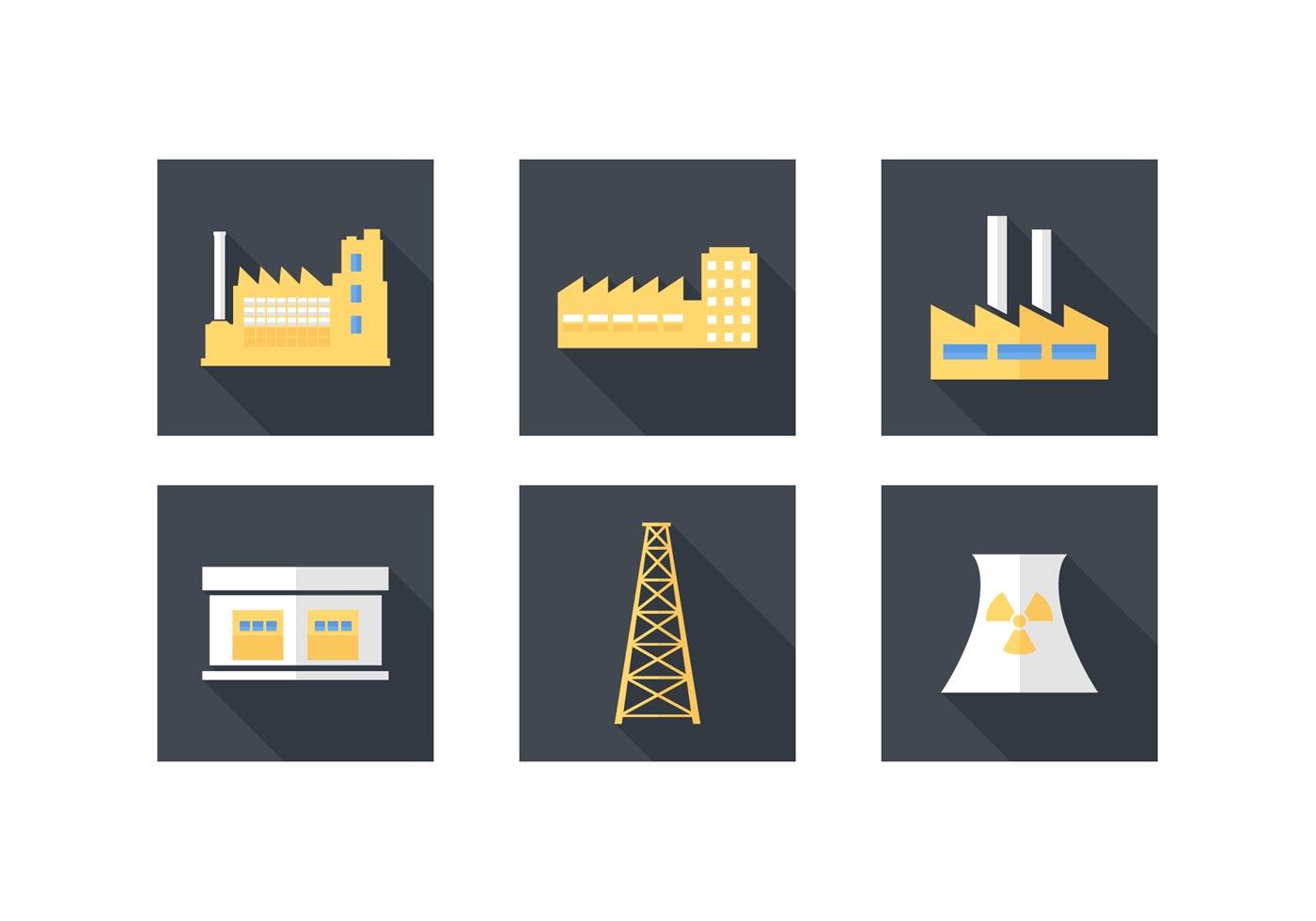 1400x980 Free Vector Icons Industrial Images