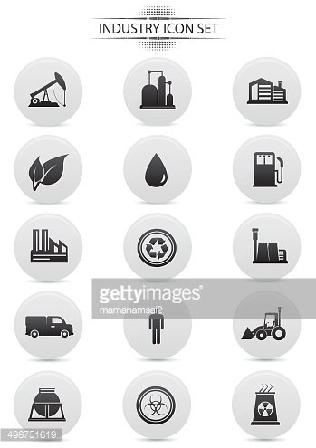 349x495 Industry Icons,vector Premium Clipart