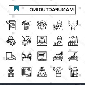 300x300 Factory Industry And Manufacturing Industry Icons Vector Soidergi