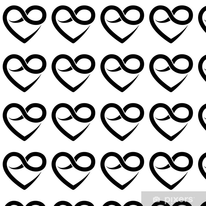 700x700 Infinity Heart Symbol, Forever, Vector Wallpaper We