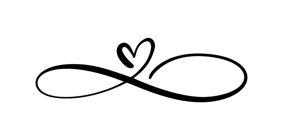 Download Infinity Heart Vector at Vectorified.com | Collection of ...