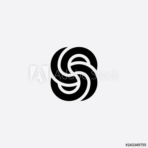 Geometric Knot Logo Black Icon Vector Infinity Symbol 500x500 Geometric Knot Logo Black Icon Vector Infinity Symbol