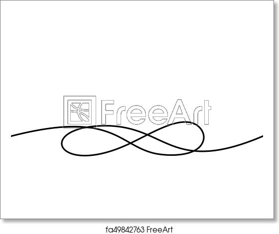 Free Art Print Of Infinity Symbol Continuous Line Drawing Icon 560x470 Free Art Print Of Infinity Symbol Continuous Line Drawing Icon