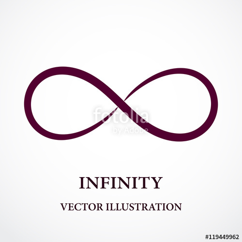 500x500 Abstract Infinity Symbol Vector Design Creative Concept Stock