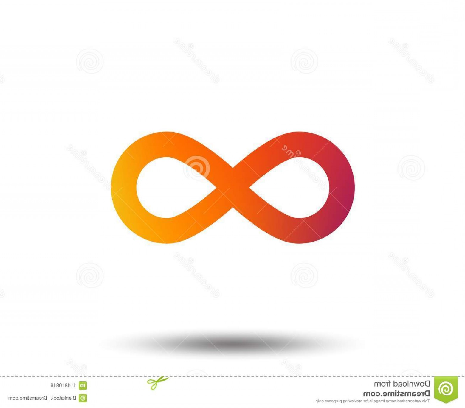 1560x1370 Limitless Sign Icon Infinity Symbol Blurred Gradient Design