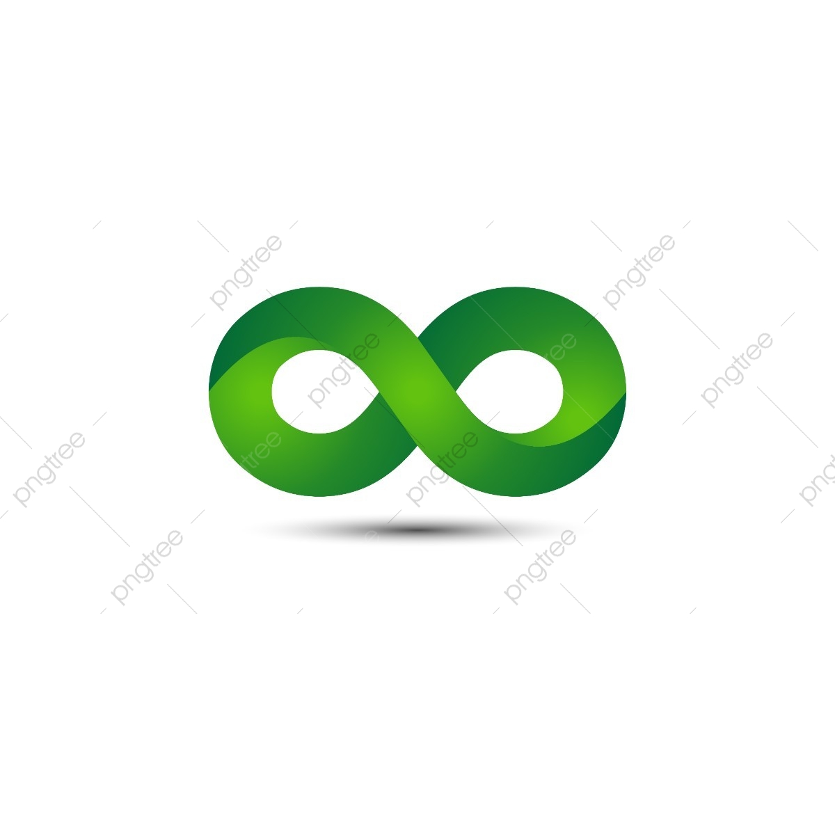 1200x1200 Green Infinity Logo Icon Design Template Vector, Green, Icon