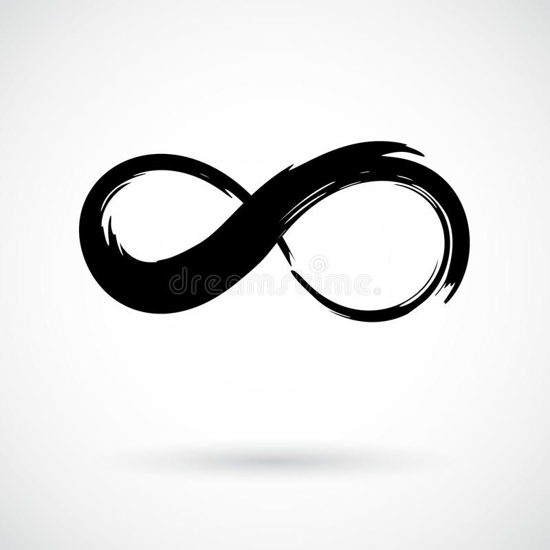 800x800 Infinity Symbol Grunge Brush Stroke