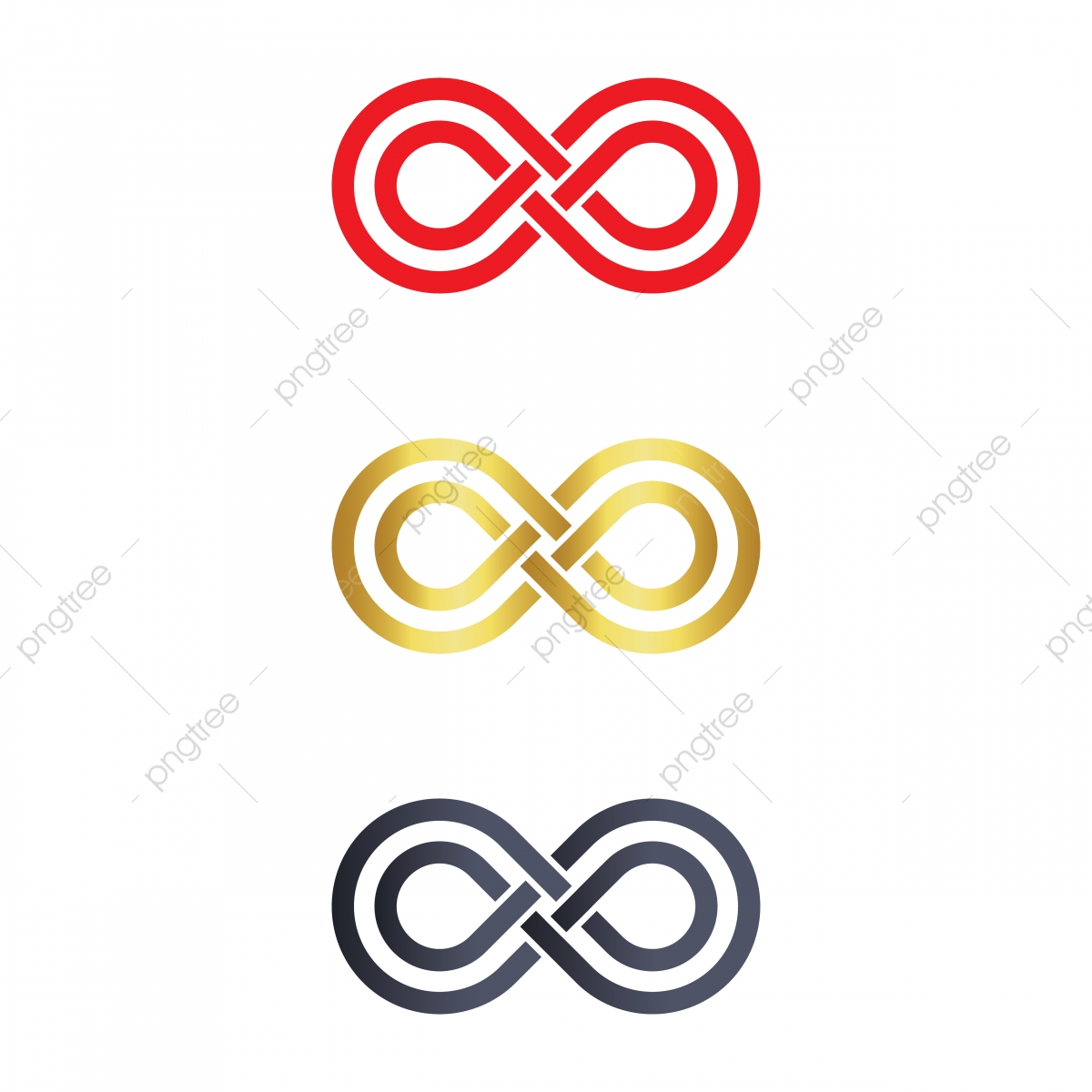 1200x1200 Infinity Symbol Logo Icons Vector Illustration, Geometric
