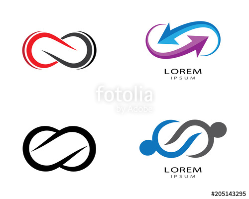 500x400 Infinity Logo Vector Icon Stock Image And Royalty Free Vector