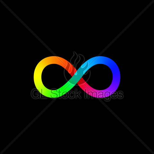 500x500 Vector Infinity Symbol Icon Logo Template Loop Design Gl